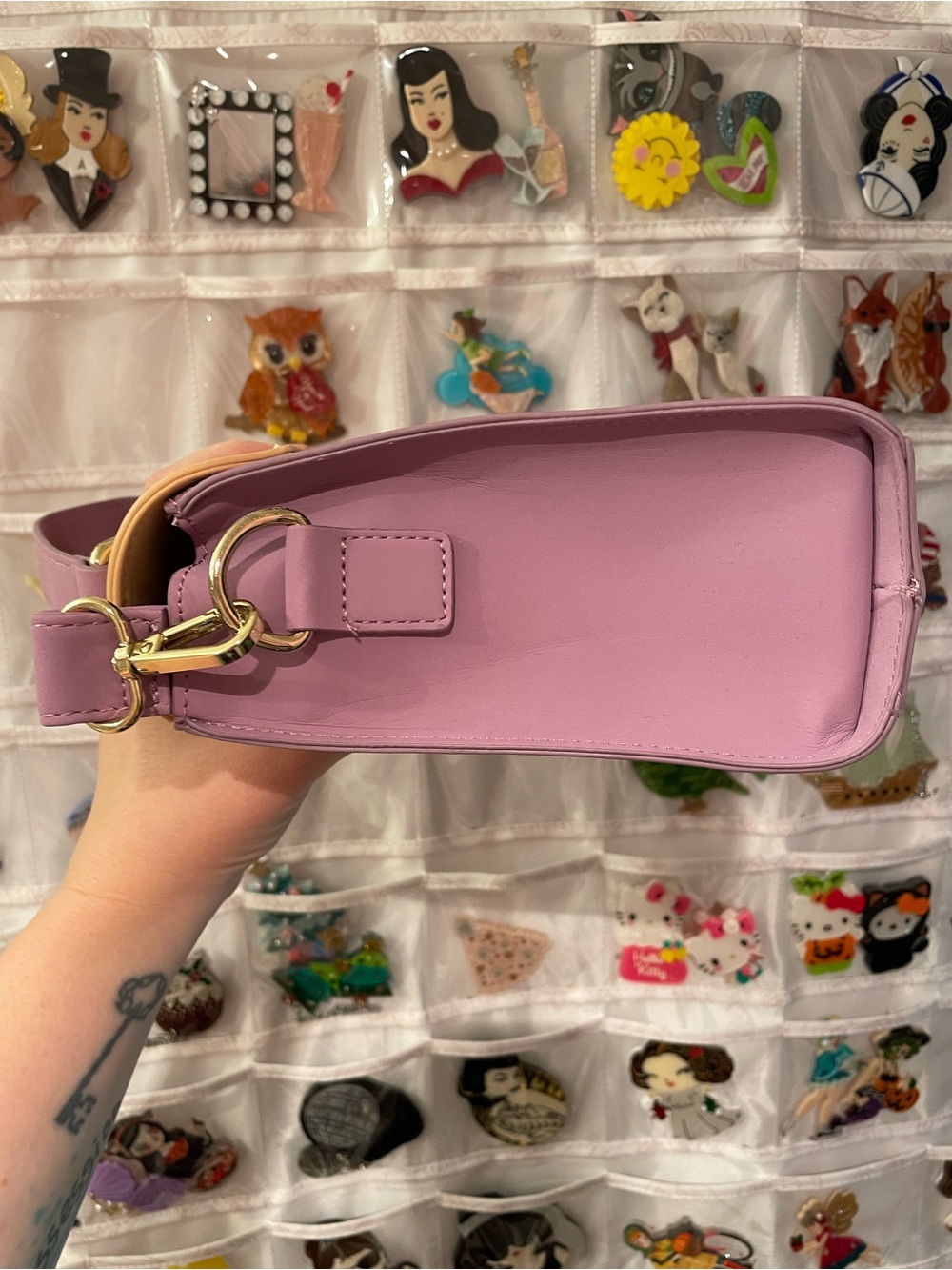 NWOT Loungefly Disney Tangled Woodland Scene Crossbody Bag - Picture 8 of 13